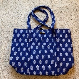 Vera Bradley Turtle Print Tote Bag